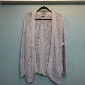Free People Beige Cardigan